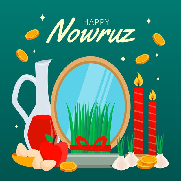 Evento plano feliz nowruz