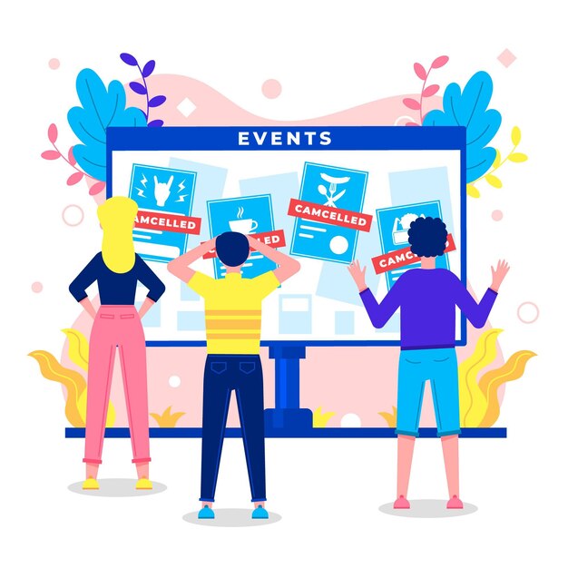 Eventos musicales cancelados