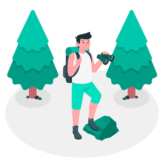 Explorando la ilustración del concepto