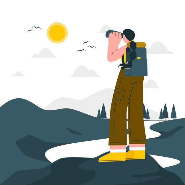 Explorando la ilustración del concepto