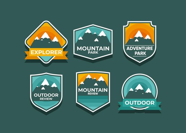 Explore el conjunto de símbolos Mountain Advanture