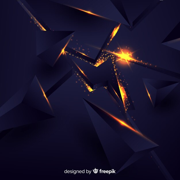 Explosión 3D con fondo claro