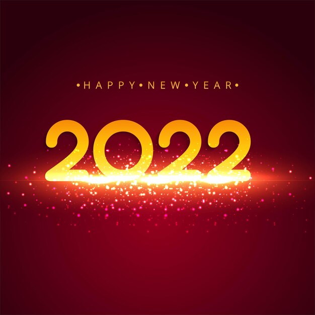 Feliz año nuevo 2022 fondo de celebración navideña