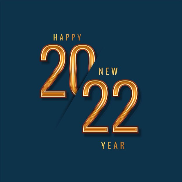 Feliz año nuevo 2022 fondo festival tarjeta navideña