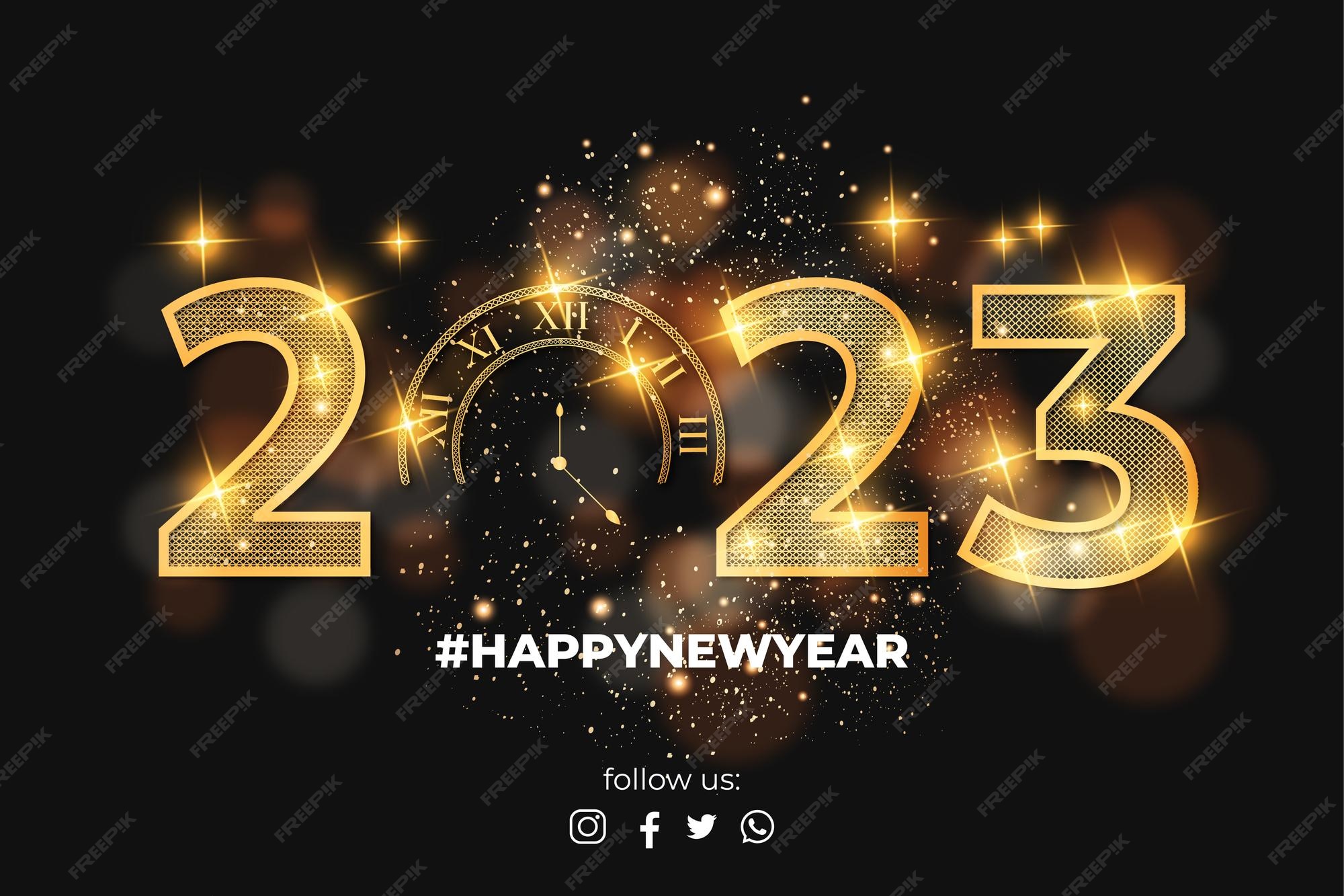 Imágenes de Feliz Ano Nuevo 2023 | Vectores, fotos de stock y PSD gratuitos