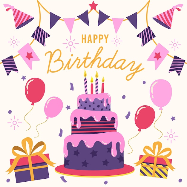 Feliz cumpleaños Banner