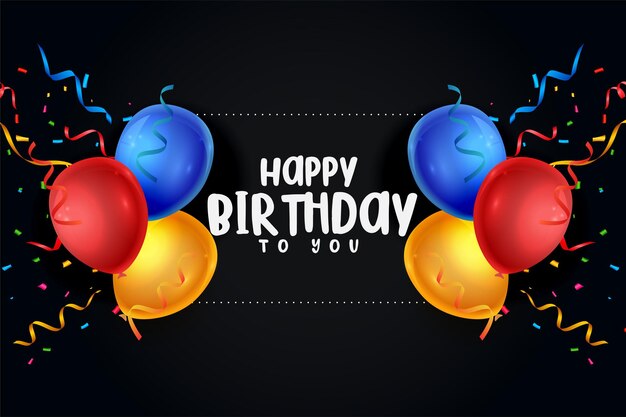feliz cumpleaños evento celebración pancarta para un día especial