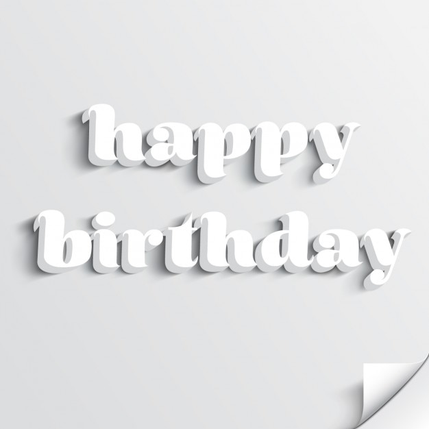 Vector gratuito feliz cumpleaños de fondo