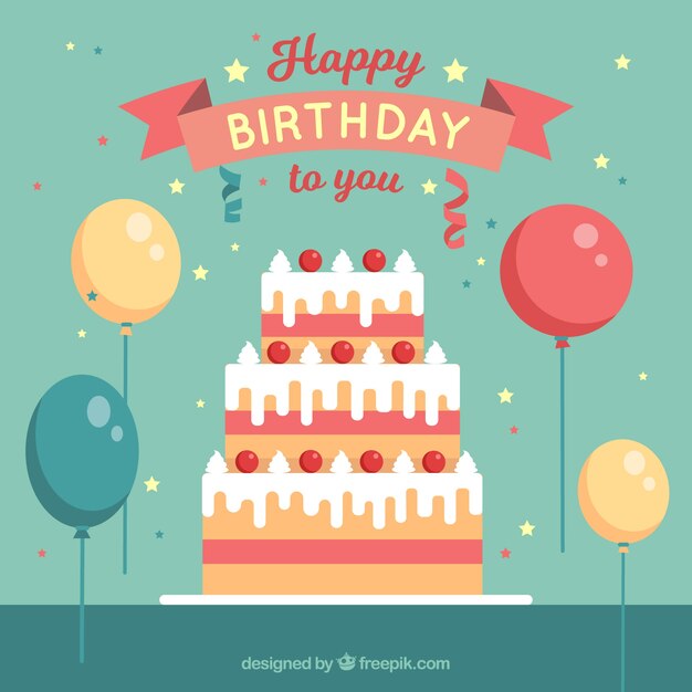 Feliz cumpleaños de fondo