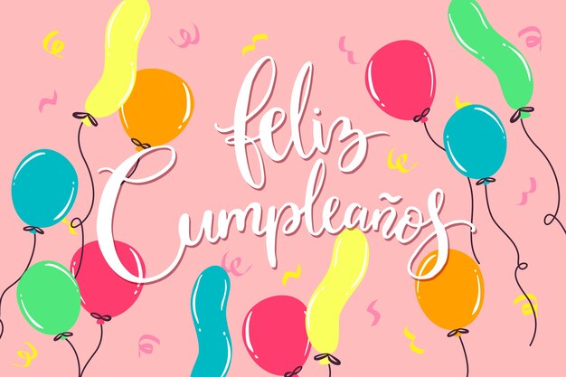 Feliz cumpleaños, letras