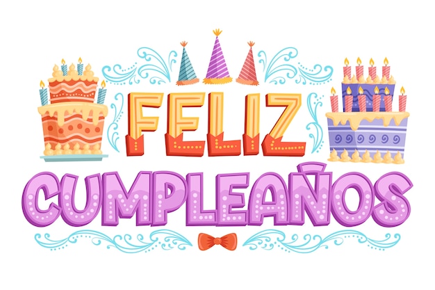 Feliz cumpleaños, letras