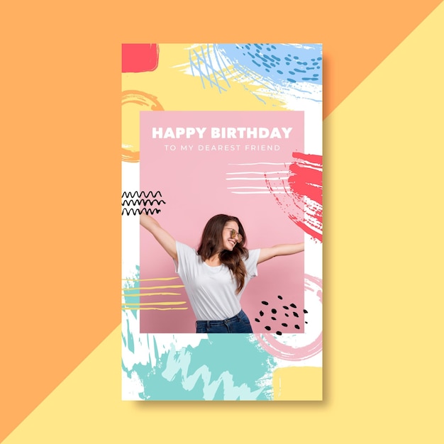 Feliz cumpleaños a mi tarjeta de mejor amigo