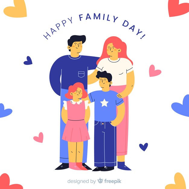 Feliz día de la familia