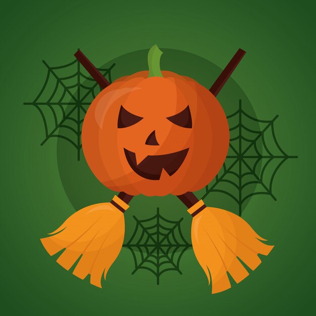 Vector gratuito feliz día de halloween