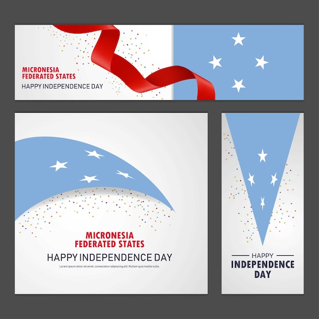 Feliz día de la independencia de los estados federados de micronesia