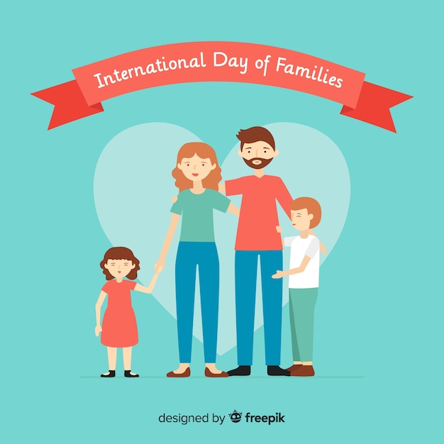 Feliz día internacional de las familias