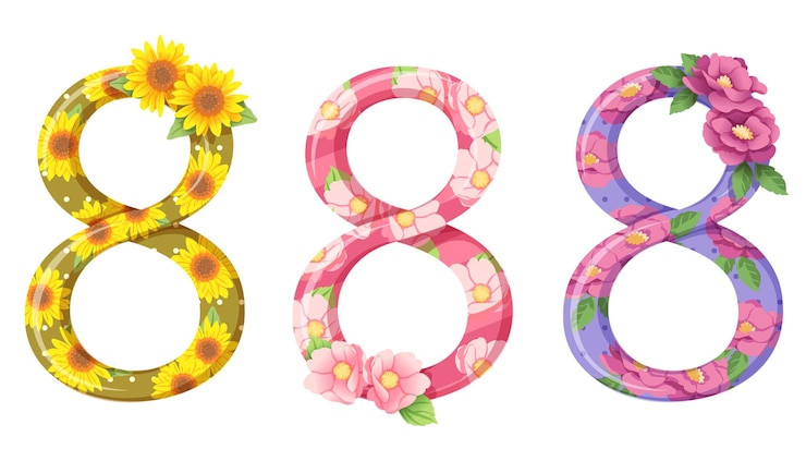 Vector gratuito feliz día internacional de la mujer empoderamiento de la mujer ocho de marzo celebración proteger mujeres libres y confiadas por el feminismo independencia libertad empoderamiento activismo por los derechos de las mujeres