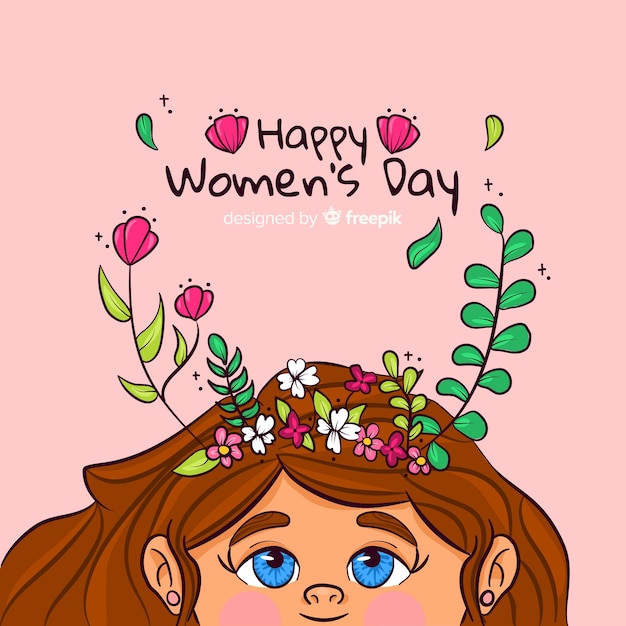 Vector gratuito feliz día de la mujer