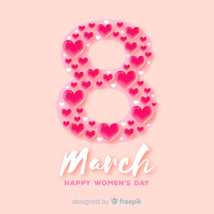 Vector gratuito feliz día de la mujer