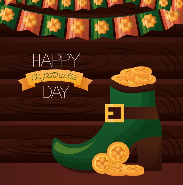 Vector gratuito feliz dia de san patricio