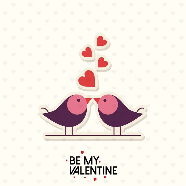 Feliz dia de san valentin vector