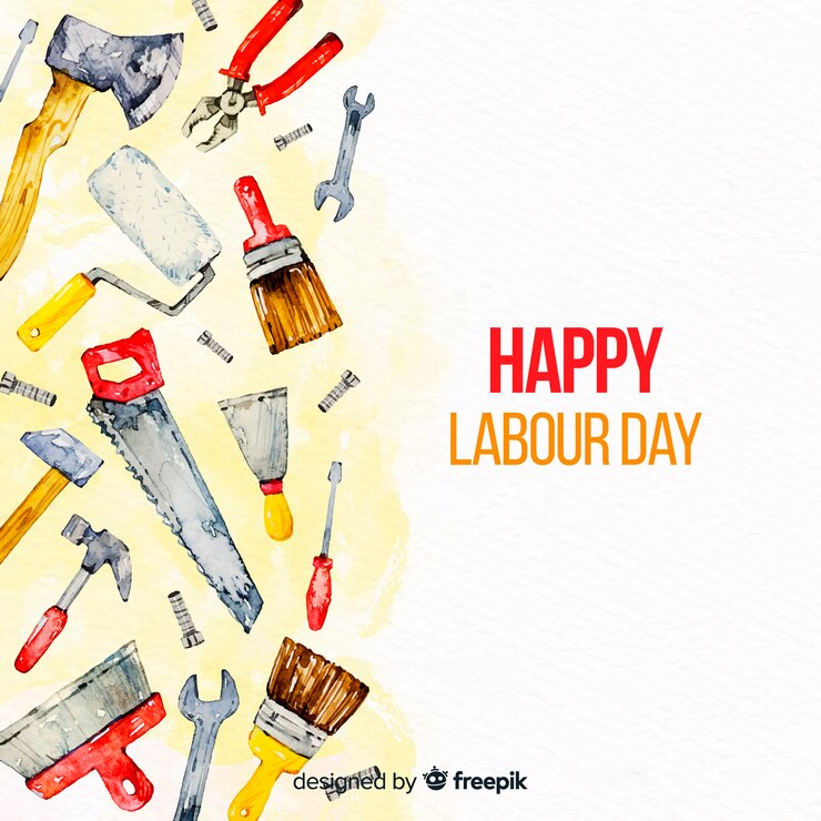 Vector gratuito feliz día del trabajo