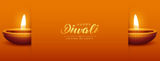 Vector gratuito feliz diwali festival de luces diseño vectorial con lámpara de aceite