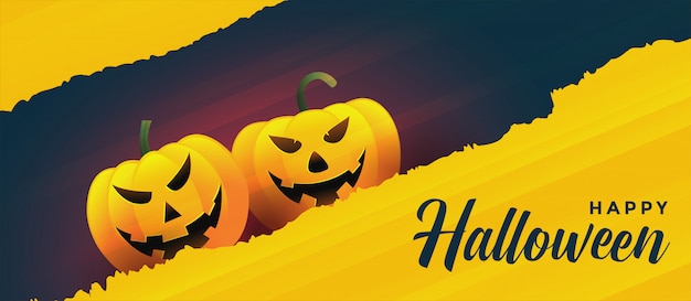 Vector gratuito feliz halloween riendo calabazas