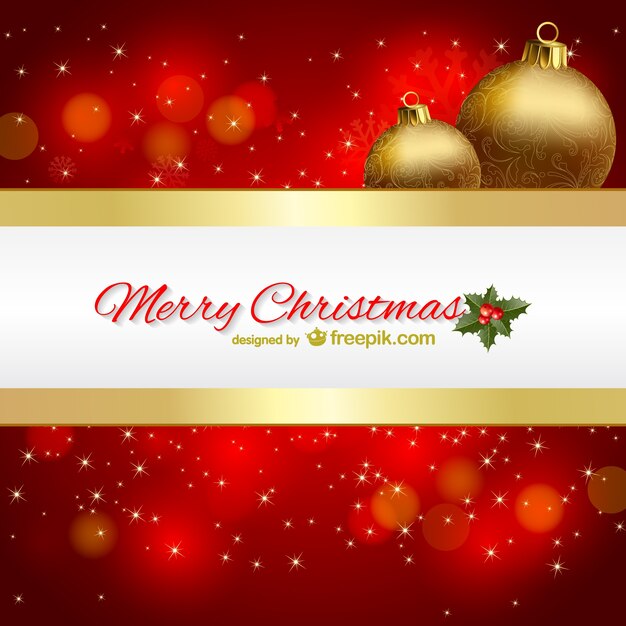 Feliz Navidad con adornos