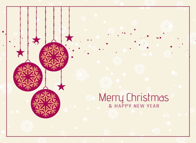 Feliz Navidad celebración elegante fondo