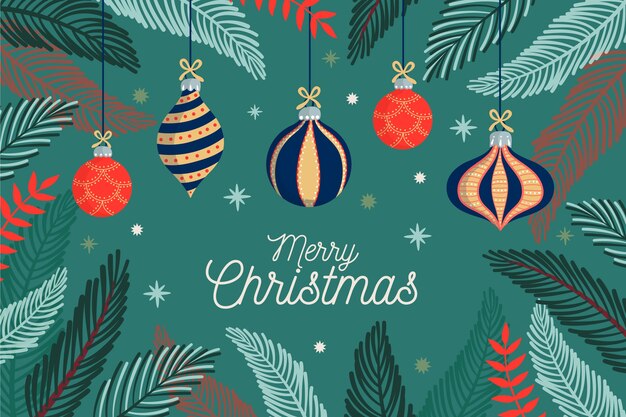 Feliz Navidad concepto de fondo
