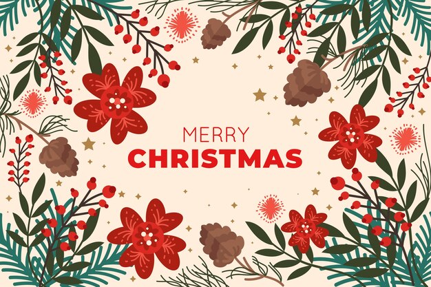 Feliz Navidad concepto de fondo