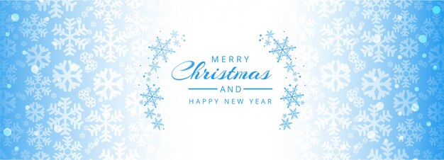 Feliz Navidad y feliz año nuevo plantilla de banner