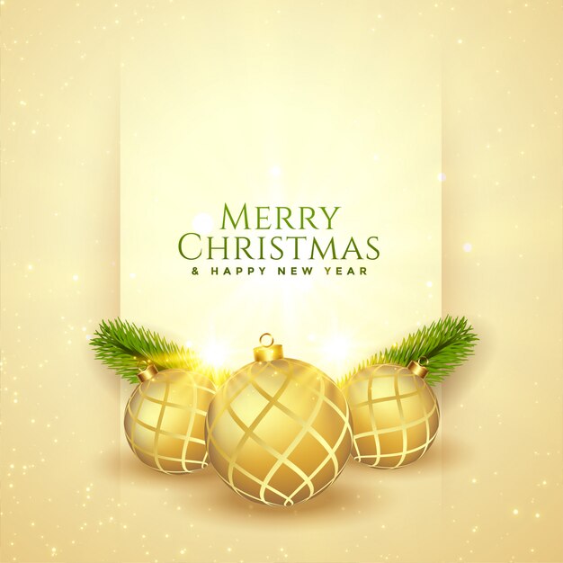 Feliz navidad hermosa tarjeta de diseño de felicitación del festival