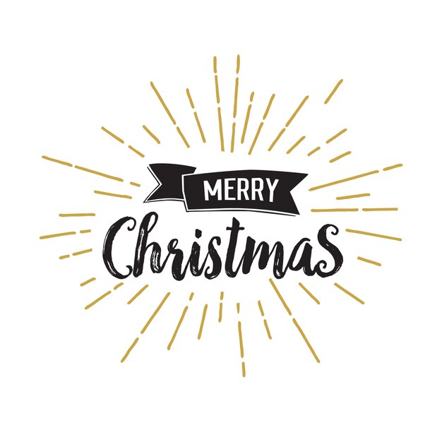 Feliz Navidad letras con luz solar