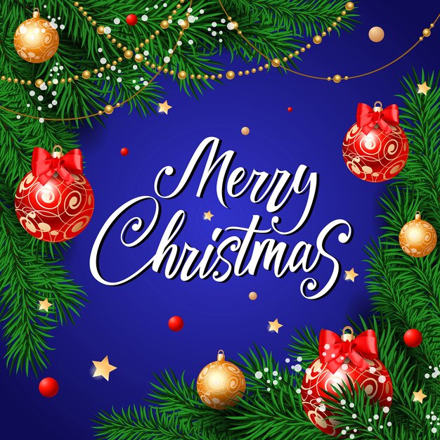 Feliz Navidad letras con perlas