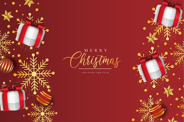Feliz navidad y próspero año nuevo 2022 fondo de pantalla