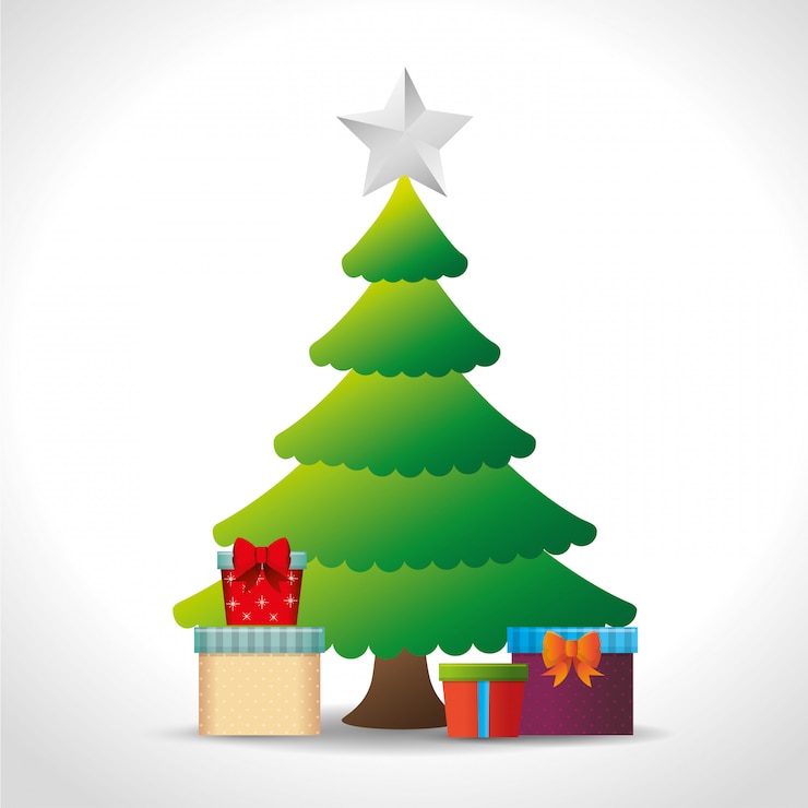 Vector gratuito feliz navidad tarjeta de deseos
