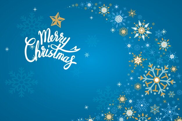 Feliz Navidad vacaciones diseño fondo vector