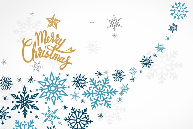 Feliz Navidad vacaciones diseño fondo vector