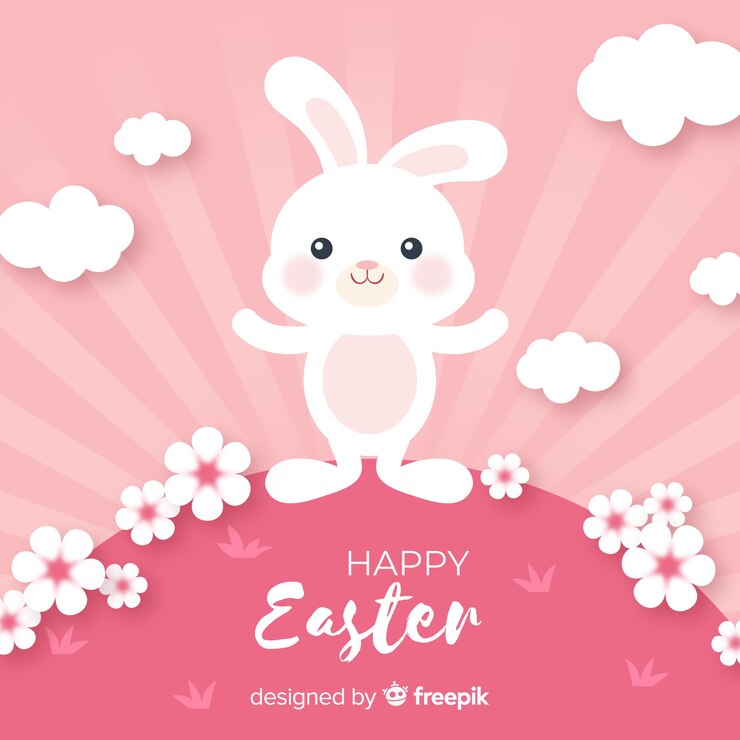 Vector gratuito feliz pascua