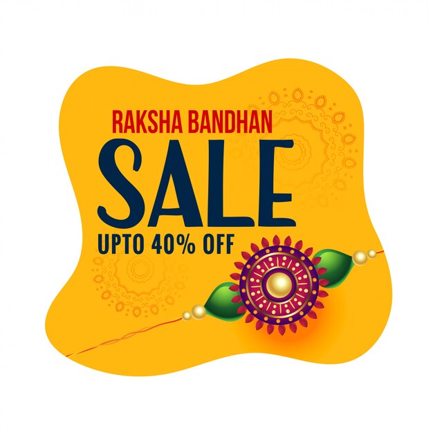 Feliz raksha bandhan festival venta banner