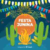 Vector gratuito festa junina