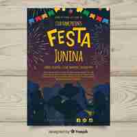 Vector gratuito festa junina