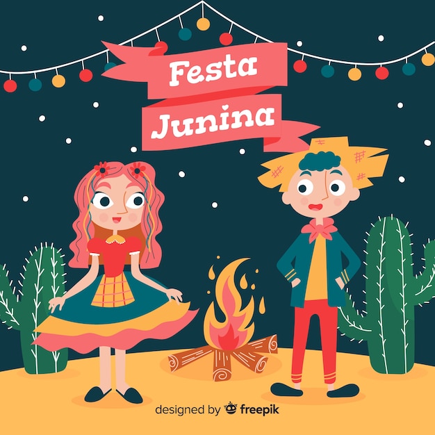 Vector gratuito festa junina