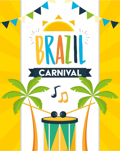 Festival de carnaval de brasil