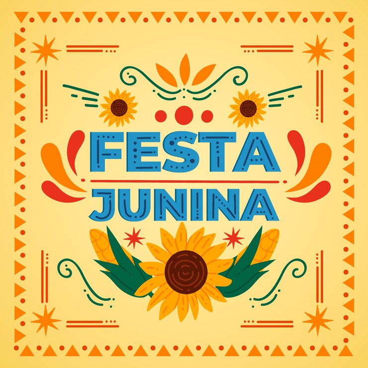 Vector gratuito festival de junio de diseño dibujado a mano