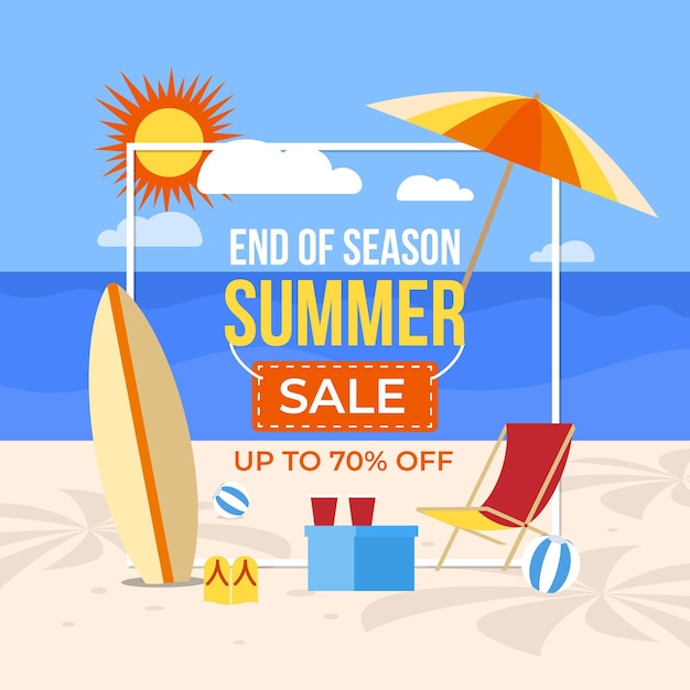 Fin de temporada venta de verano