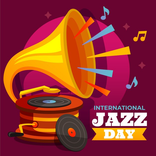 Flat international jazz day