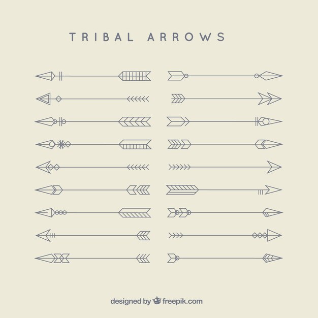 Flechas tribales